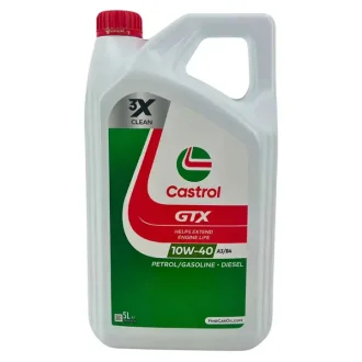 Олива моторна GTX A3/B4 10W-40 5л CASTROL 15F8FC