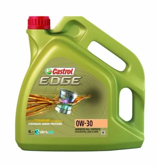 Моторна олива EDGE (4L) 0W30 API SP ACEA A3 B4 BMW LL-04 BMW LL-19 FE MB 226.5 MB 229.31 MB 229.51 OPEL OV0401547 RENAULT RN 0700 RENAULT RN 0710 VAUXHALL OV0401547 CASTROL EDGE 0W30 4L