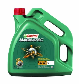 Моторна олива MAGNATEC (4L) 5W40 API SN BMW LL-04 FIAT 9.55535 S2 MB 229.31 RENAULT RN 0700 RENAULT RN 0710 CASTROL MAGNATEC 5W40 C3 4L