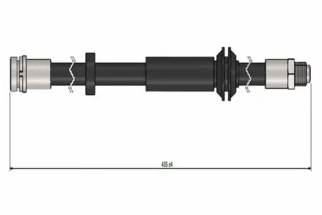 Шланг гальмівний задній Cavo C900 739A