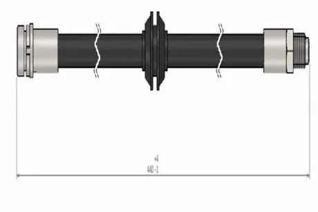 Шланг гальмівний задній Cavo C900 740A