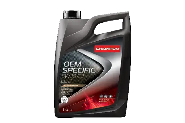OEM SPECIFIC 5W30 C3 LL III 5L(х4) CHAMPION 1048184 (фото 1)