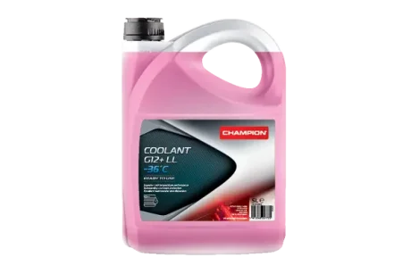 COOLANT G12+ LL -36°C 5L(х4) - NEW CHAMPION 1052669