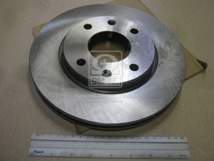 Диск гальмівний передній (кртано 2) Peugeot 106, 205, 206, 306  CHAMPION 561409CH