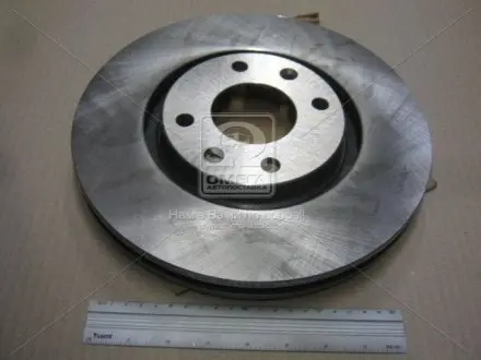 Диск гальмівний передній (кратно 2) Citroen Berlingo (96-11)/Peugeot 2008 (13-)/DS 5 (18-)  CHAMPION 562129CH