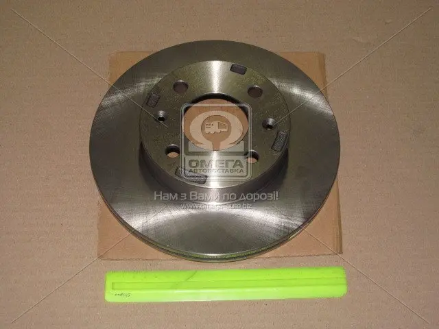 Диск гальмівний передній (кртано 2) Hyundai i10 (I,II)/ Kia Picanto (I,II) CHAMPION 562428CH (фото 1)