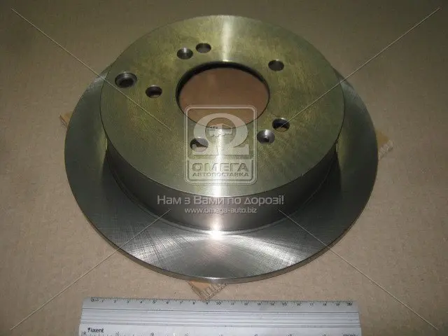 Диск гальмівний задній (кратно 2) Hyundai Santa Fe I, Tucson (04-10)/ Kia Sportage (II,III) CHAMPION 562454CH (фото 1)