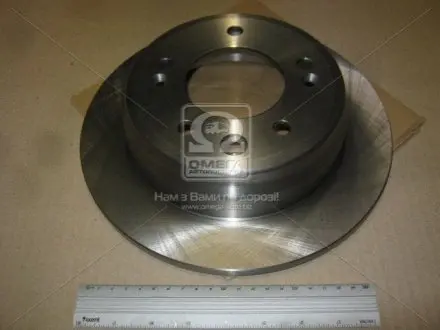 Диск гальмівний задній (кратно 2) Hyundai Elantra (HD), i30 (07-12), ix35 (09-), Tucson (04-10)/Kia Ceed (12-18)  CHAMPION 562553CH