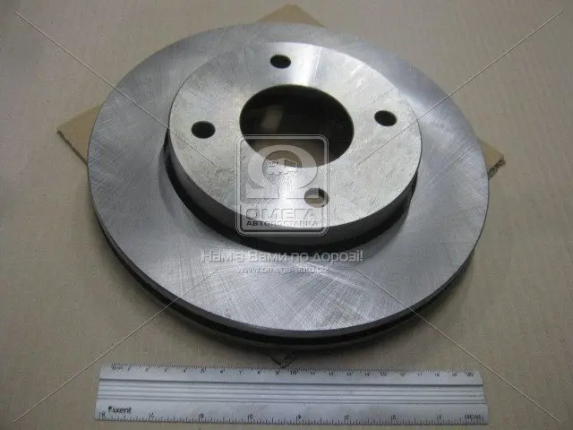Диск гальмівний передній (кртано 2) Mitsubishi Colt VI/ Smart Forfour (04-06) CHAMPION 562575CH (фото 1)