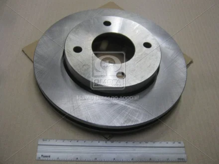 Диск гальмівний передній (кртано 2) Mitsubishi Colt VI/ Smart Forfour (04-06)  CHAMPION 562575CH