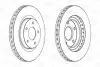 Диск тормозной передний (кратно 2шт.) Jeep Compass (06-), Patriot (07-17)/ Mitsubishi ASX (09-) CHAMPION 562790CH (фото 2)