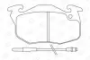 Колодки гальмівні дискові передні RENAULT Clio, Clio II, Espace I, Espace II, Express, Extra, Fuego, Rapid CHAMPION 571332CH (фото 2)