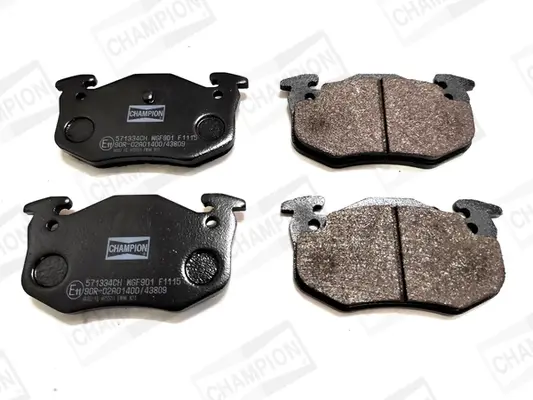 Гальмівні колодки зад. Peugeot 206 99-/Renault Megane I 96-03 CHAMPION 571334CH (фото 1)