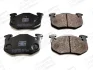 Гальмівні колодки зад. Peugeot 206 99-/Renault Megane I 96-03 CHAMPION 571334CH (фото 1)