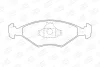FIAT гальмівні колодки дискові Fiorino 93-2001 CHAMPION 571917CH (фото 2)