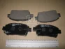 Гальмівні колодки пер. Toyota Yaris/Prius 99-05 (akebono) CHAMPION 572405CH (фото 1)