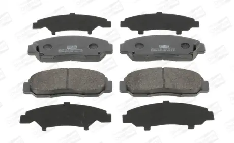 Колодки гальмівні дискові передні HONDA ACCORD VII (CM) 02-08, CIVIC IX Saloon (FB) 11-  CHAMPION 572449CH