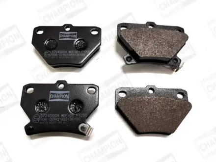 Колодки гальмівні дискові задні Toyota Corolla (01-07), Prius (03-09)  CHAMPION 572450CH
