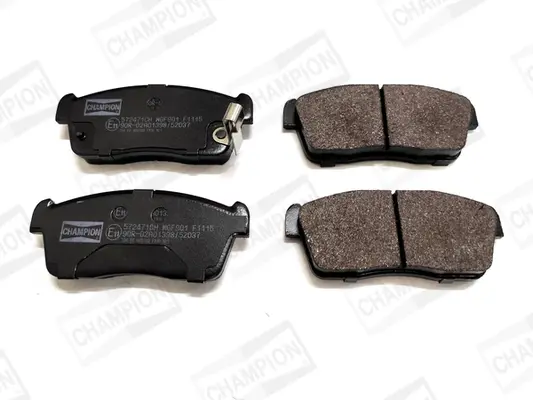 Гальмівні колодки передні Nissan Pixo / Subaru Justy / Suzuki Alto, Carry, Ignis CHAMPION 572471CH (фото 1)