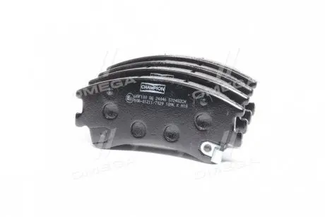Колодки тормозные дисковые передние MAZDA 6 Hatchback (GG) 02-08, 6 Saloon (GG) 02-08  CHAMPION 572482CH