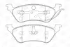 Колодки гальмівні дискові задні Chrysler Voyager/ Grand Voyager (III,IV)/ Jeep Cherokee (01-08) CHAMPION 572505CH (фото 2)