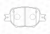 Колодки гальмівні дискові передні TOYOTA CALDINA Estate (_T24_) 02-07, CELICA Coupe (_T23_) 99-06 CHAMPION 572517CH (фото 2)