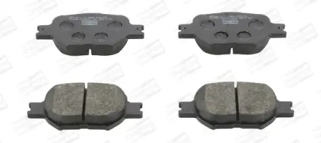 Колодки гальмівні дискові передні TOYOTA CALDINA Estate (_T24_) 02-07, CELICA Coupe (_T23_) 99-06 CHAMPION 572517CH