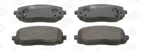 Колодки гальмівні дискові передні HYUNDAI i10 I (PA) 07-|KIA PICANTO I (SA) 04-12 CHAMPION 572526CH