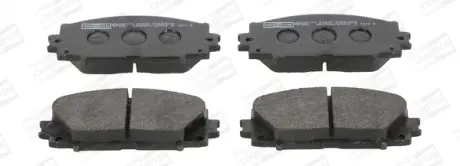 Колодки гальмівні дискові передн Toyota Yaris (05-11, 11-20)  CHAMPION 572578CH
