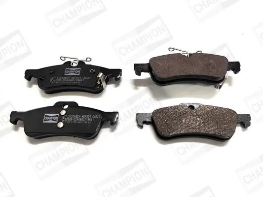 Колодки гальмівні дискові задні Honda Civic IX/ Toyota Yaris (05-13), (10-20) CHAMPION 572588CH (фото 1)