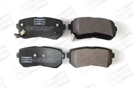 Колодки гальмівні дискові задні Hyundai i30 (07-12), ix35 (10-15)/ Kia Sportage (II,III) CHAMPION 572604CH