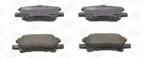 Колодки тормозные дисковые задние LEXUS RX (_U3_) 03-08|TOYOTA HARRIER (_U3_) 03-13  CHAMPION 572621CH