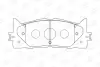 Колодки тормозные дисковые передние LEXUS ES (AVV6_, GSV6_, ASV6_) CHAMPION 572651CH (фото 2)