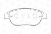 Колодки гальмівні дискові Citroen C4 I/ Peugeot 307 (03-09) CHAMPION 573031CH (фото 2)