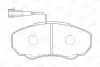 Колодки гальмівні дискові передні Citroen Jumper I/ Fiat Ducato (94-, 06-) CHAMPION 573113CH (фото 2)