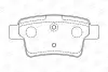 Колодки гальмівні дискові задні Citroen C4 Grand Picasso I (UA_) 06-13, C4 Picasso I MPV (UD_) 06-15 CHAMPION 573194CH (фото 2)