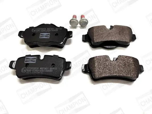 Колодки гальмівні дискові задні MINI MINI (R56) 05-14, MINI Convertible (R57) 07-15 CHAMPION 573200CH (фото 1)