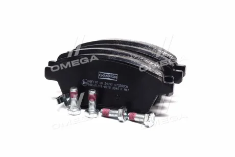 Колодки гальмівні дискові передні Suzuki SX4 (06-) CHAMPION 573288CH