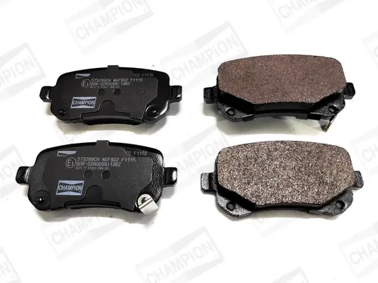 Гальмівні колодки задні Chrysler Grand Voyager / Dodge Journey / Fiat Freemont CHAMPION 573299CH (фото 1)
