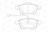 Колодки гальмівні дискові передні FIAT DOBLO Box Body/MPV (223_) 00-, DOBLO Bus (263_) 09- CHAMPION 573334CH (фото 2)