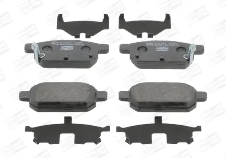 Колодки гальмівні дискові задні Suzuki SX4 (13-), Vitara (15-)  CHAMPION 573384CH