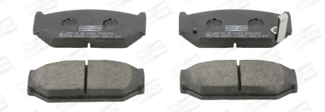 ТОРМОЗНЫЕ КОЛОДКИ ПЕРЕДН CHAMPION 573417CH