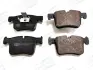 Колодки тормозные дисковые передние BMW X3 20dx, 20ix, 28ix, bis 10/2011/ X3 35ix (F25) (11-) CHAMPION 573432CH (фото 1)