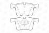 Колодки тормозные дисковые передние BMW X3 20dx, 20ix, 28ix, bis 10/2011/ X3 35ix (F25) (11-) CHAMPION 573432CH (фото 2)