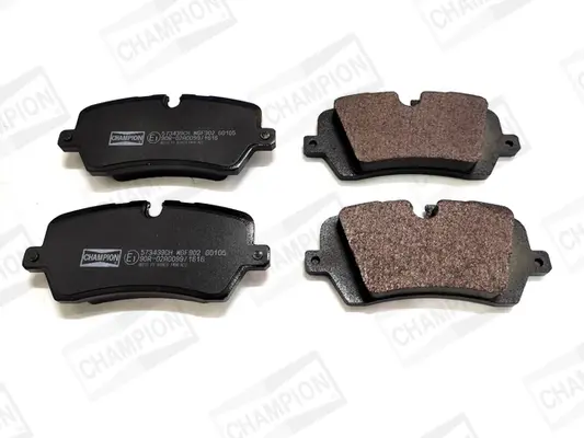 Колодки гальмівні дискові задні Land Rover Range Rover Sport II, Range Rover IV, Discovery V CHAMPION 573439CH (фото 1)