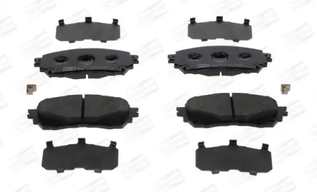 Колодки тормозные дисковые передние Mazda 6 (13-)  CHAMPION 573444CH