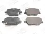 Колодки гальмівні дискові передні Fiat 500X (14-)/ Jeep Renegade (14-), Compass (17-) CHAMPION 573610CH (фото 1)