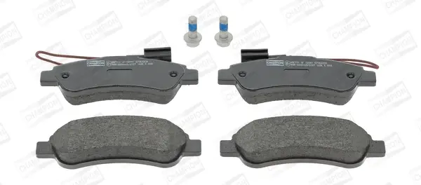 Колодки гальмівні дискові задні Citroen Jumper II/ Fiat Ducato (06-) CHAMPION 573632CH (фото 1)