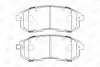 Колодки тормозные дисковые передние FIAT SEDICI (189_) 06-14|SUZUKI SX4 (EY, GY) 06- CHAMPION 573646CH (фото 2)