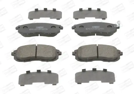 Колодки гальмівні дискові передні FIAT SEDICI (189_) 06-14|SUZUKI SX4 (EY, GY) 06-  CHAMPION 573646CH